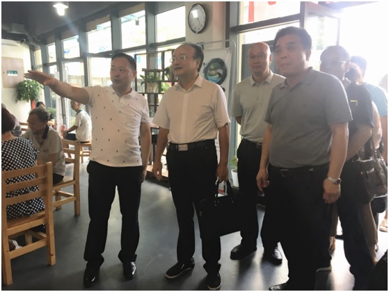 省國資委楊平副主任率隊(duì)考察湖南發(fā)展僑亞文明窗口申報工作